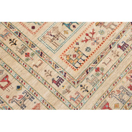 Tappeto Rubin Pakistan bianco azzurro 206x295