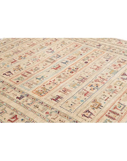 Tappeto Rubin Pakistan bianco azzurro 206x295