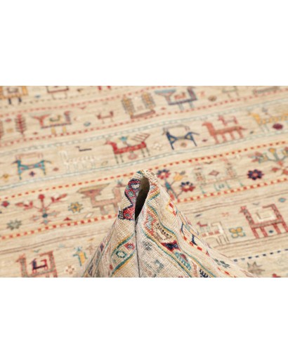 Tappeto Rubin Pakistan bianco azzurro 206x295