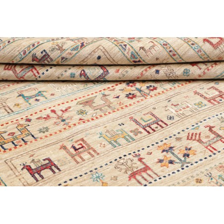 Tappeto Rubin Pakistan bianco azzurro 206x295