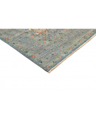 Tappeto Mamlouk Pakistan bianco grigio 209x300