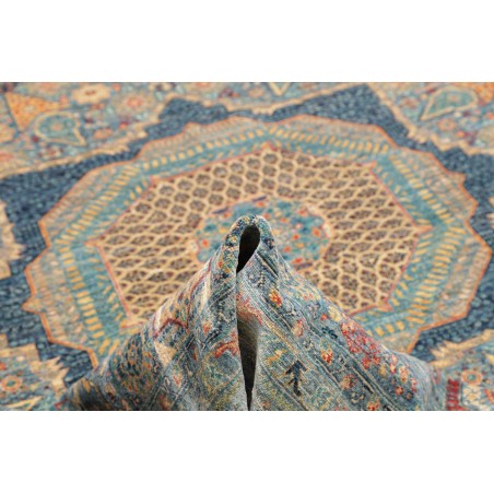 Tappeto Mamlouk Pakistan bianco grigio 209x300