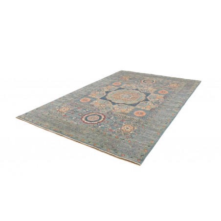 Tappeto Mamlouk Pakistan bianco grigio 208x290