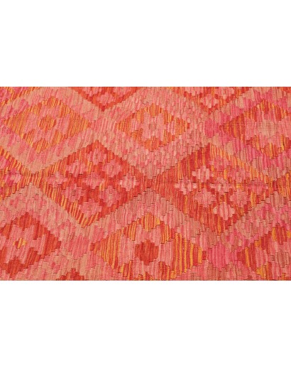 Tappeto Kilim Afghanistan rosso 158x209