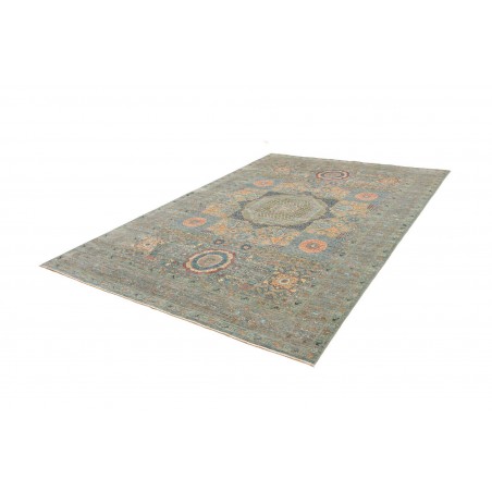 Tappeto Mamlouk Pakistan bianco grigio 210x307