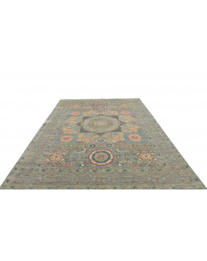 Tappeto Mamlouk Pakistan bianco grigio 210x307