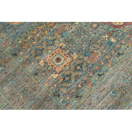 Tappeto Mamlouk Pakistan bianco grigio 210x307