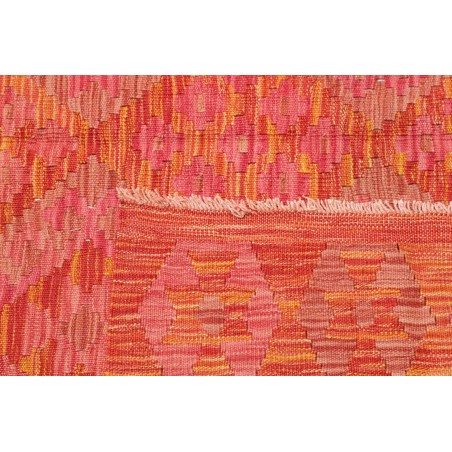 Tappeto Kilim Afghanistan rosso 158x209