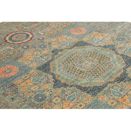 Tappeto Mamlouk Pakistan bianco grigio 210x307