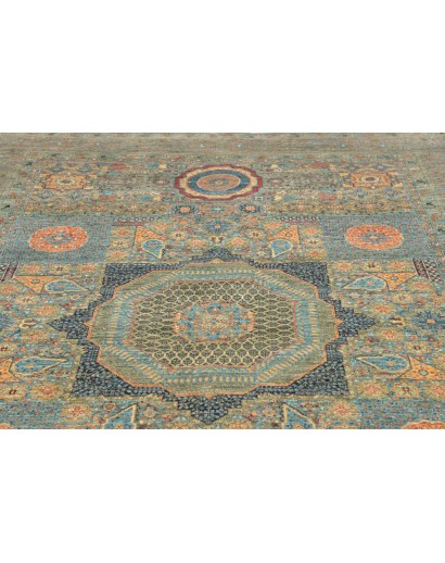 Tappeto Mamlouk Pakistan bianco grigio 210x307