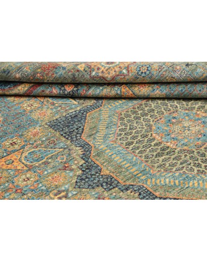 Tappeto Mamlouk Pakistan bianco grigio 210x307