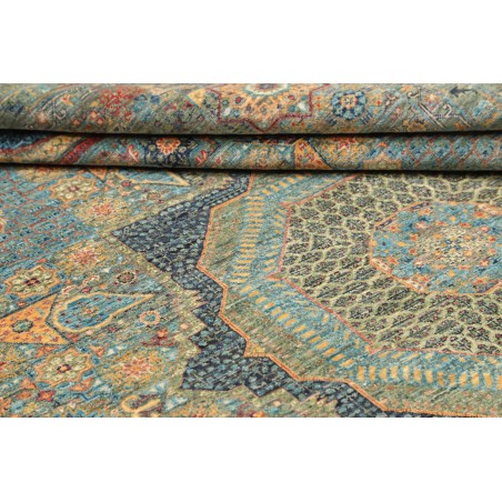 Tappeto Mamlouk Pakistan bianco grigio 210x307