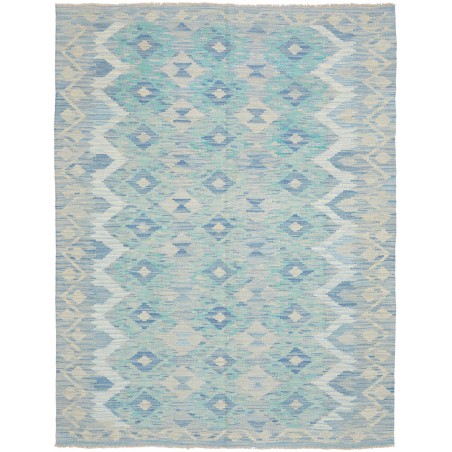 Tappeto Kilim Afghanistan beige bianco 157x202