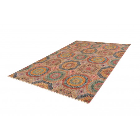 Tappeto Mamlouk Pakistan marrone bianco 204x288