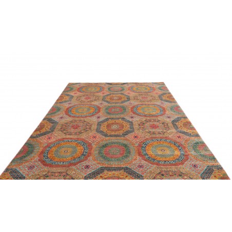 Tappeto Mamlouk Pakistan marrone bianco 204x288