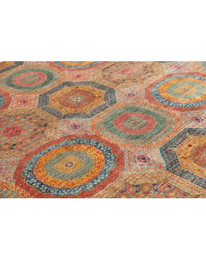 Tappeto Mamlouk Pakistan marrone bianco 204x288