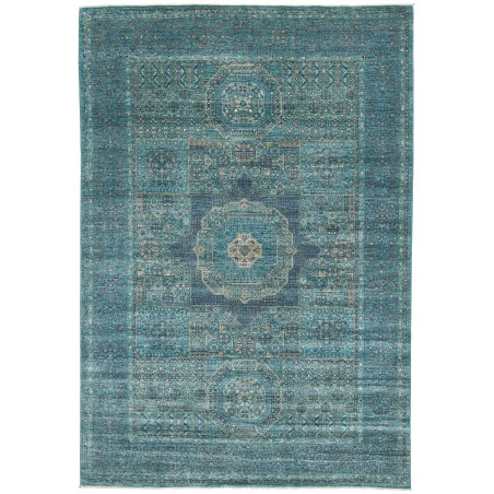 Tappeto Mamlouk Pakistan grigio bianco 204x295