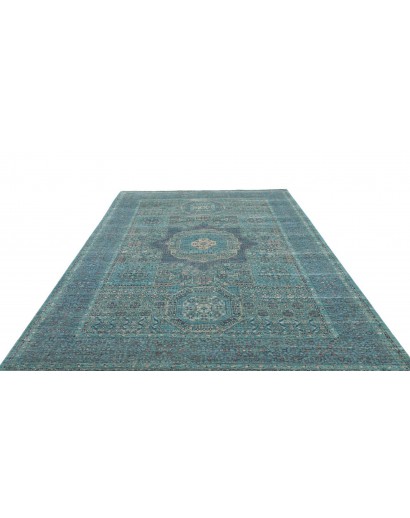Tappeto Mamlouk Pakistan grigio bianco 204x295