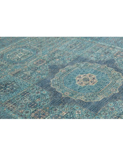 Tappeto Mamlouk Pakistan grigio bianco 204x295