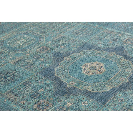 Tappeto Mamlouk Pakistan grigio bianco 204x295