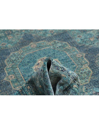 Tappeto Mamlouk Pakistan grigio bianco 204x295