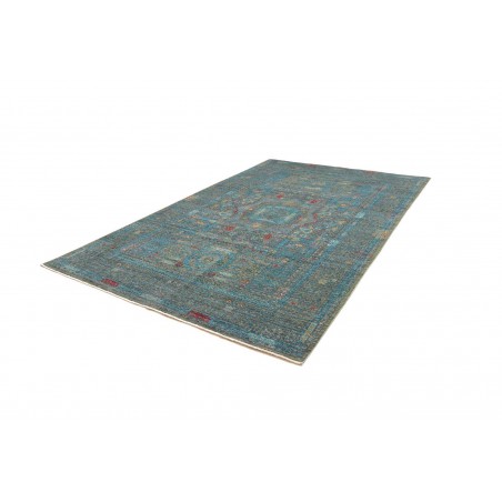 Tappeto Mamlouk Pakistan grigio bianco 201x304