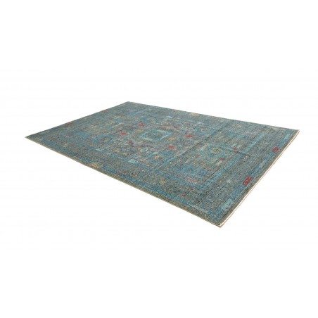 Tappeto Mamlouk Pakistan grigio bianco 201x304