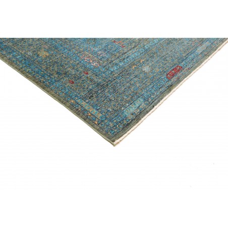 Tappeto Mamlouk Pakistan grigio bianco 201x304