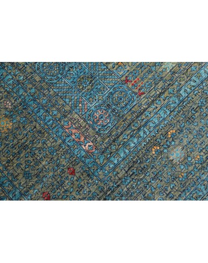 Tappeto Mamlouk Pakistan grigio bianco 201x304