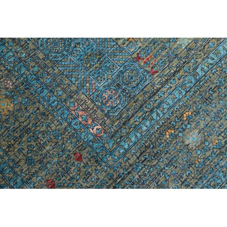 Tappeto Mamlouk Pakistan grigio bianco 201x304