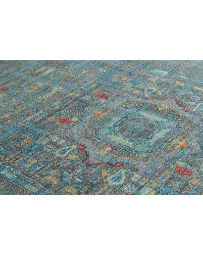 Tappeto Mamlouk Pakistan grigio bianco 201x304