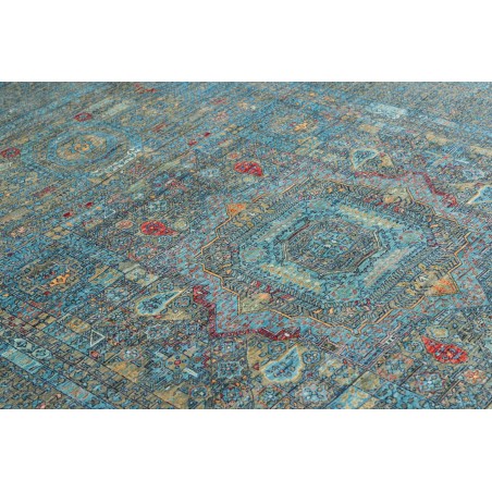 Tappeto Mamlouk Pakistan grigio bianco 201x304