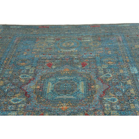 Tappeto Mamlouk Pakistan grigio bianco 201x304