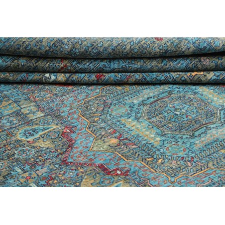Tappeto Mamlouk Pakistan grigio bianco 201x304