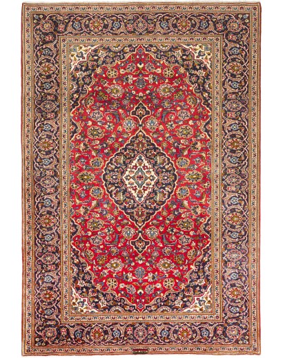 Tappeto Ardakan Persia marrone grigio 205x304