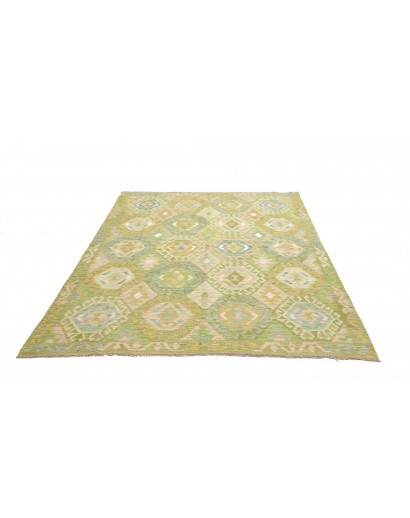 Tappeto Kilim Afghanistan marrone 165x206