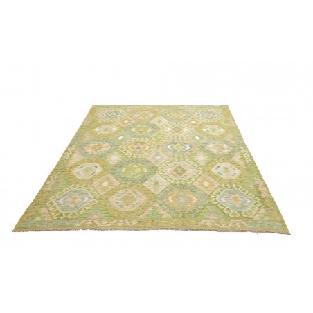 Tappeto Kilim Afghanistan marrone 165x206