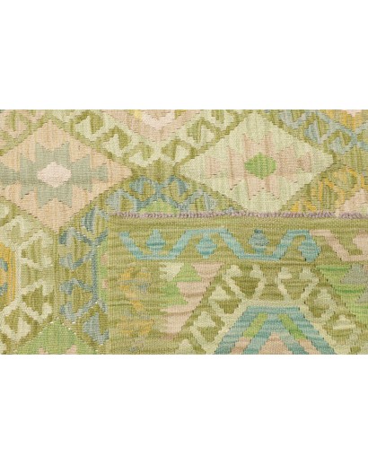 Tappeto Kilim Afghanistan marrone 165x206
