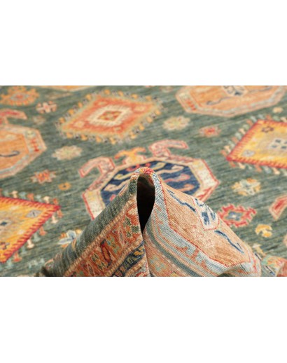 Tappeto Kazak Fine Pakistan marrone 204x311