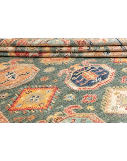 Tappeto Kazak Fine Pakistan marrone 204x311