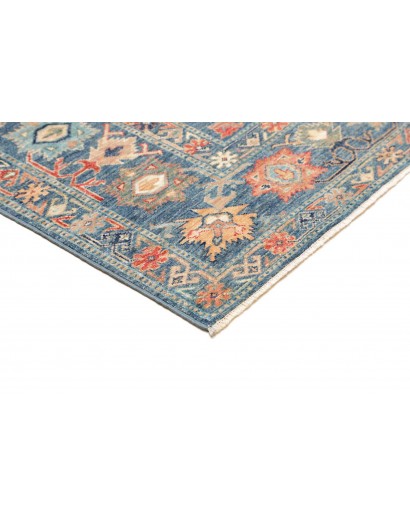 Tappeto Kazak Fine Pakistan azzurro grigio 203x300