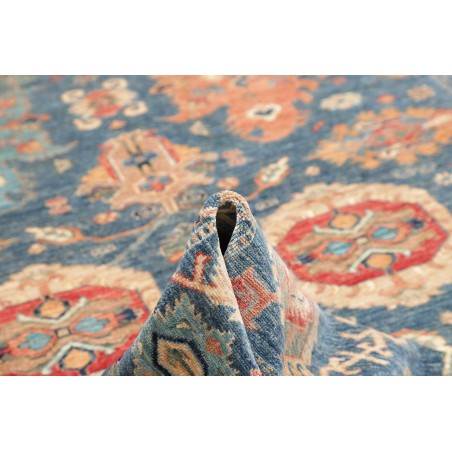 Tappeto Kazak Fine Pakistan azzurro grigio 203x300