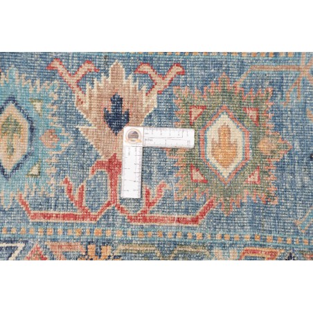 Tappeto Kazak Fine Pakistan azzurro grigio 203x300