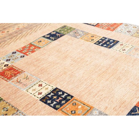 Tappeto Siva Pakistan giallo grigio 207x307