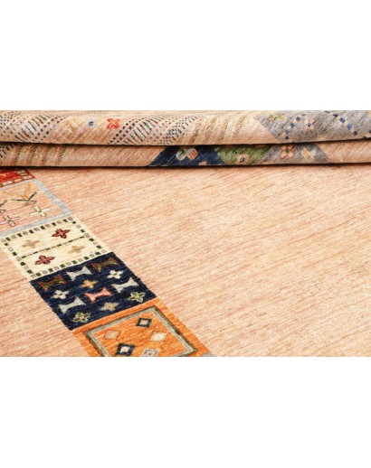Tappeto Siva Pakistan giallo grigio 207x307