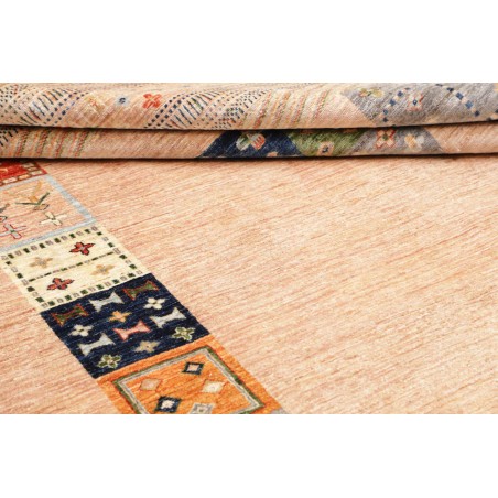 Tappeto Siva Pakistan giallo grigio 207x307