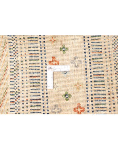 Tappeto Siva Pakistan giallo grigio 207x307