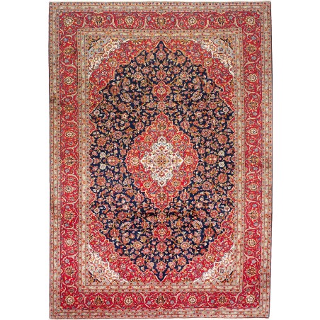 Tappeto Kashan Persia marrone grigio 250x357