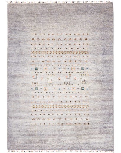 Tappeto Siva Pakistan beige bianco 207x291