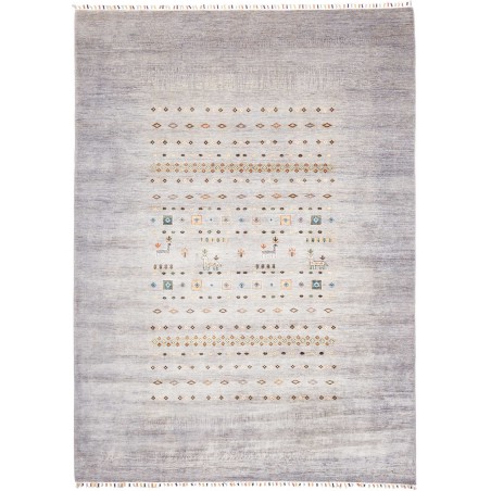 Tappeto Siva Pakistan beige bianco 207x291